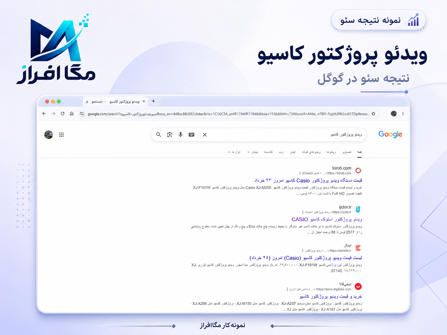مستند نتیجه آی‌جکتور شماره 16