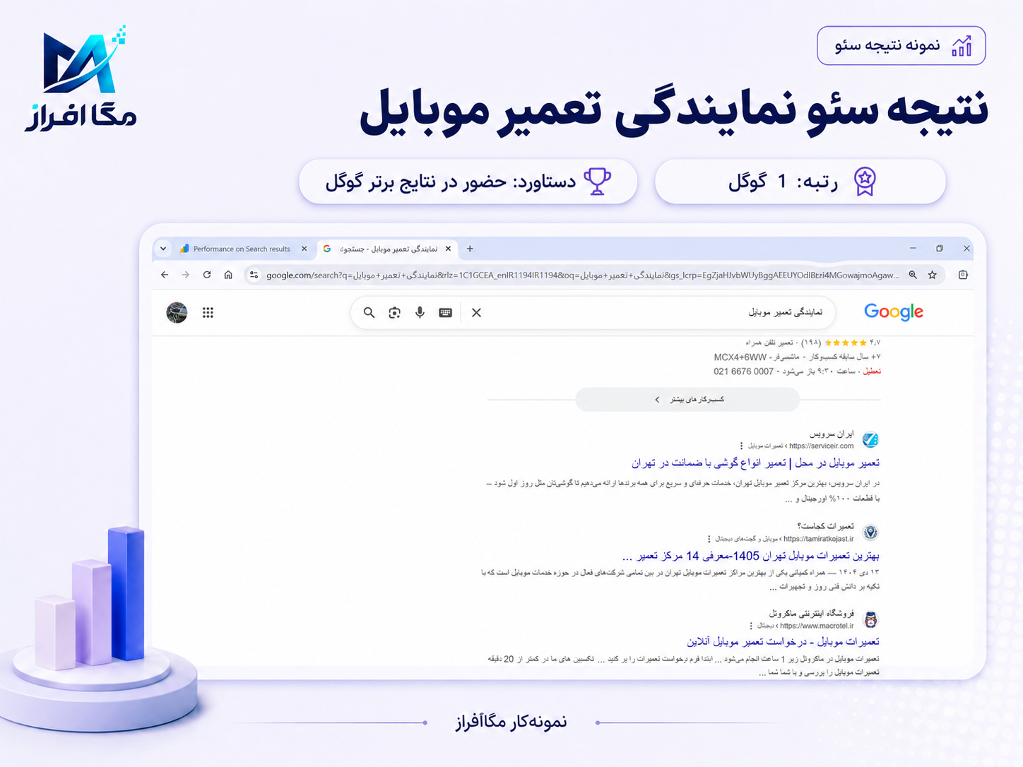 مستند رتبه و سرچ کنسول شماره 45