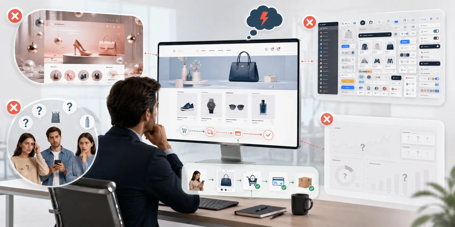 اشتباهات رایج مدیران هنگام طراحی فروشگاه اینترنتی
