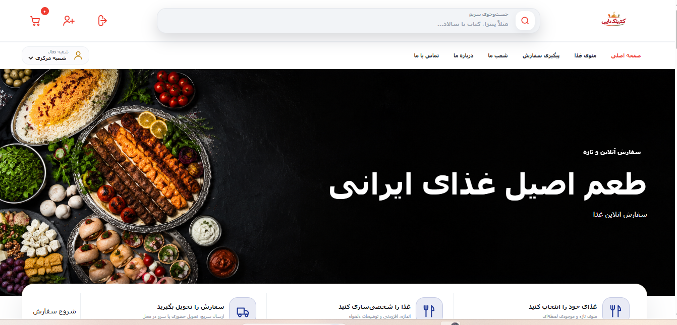 قالب رستوران وردپرسی مگافود
